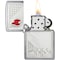 Zippo 2024 Zippo Supplement, Tiles Emblem, Brushed Chrome ZIP-48126 - alternate 2